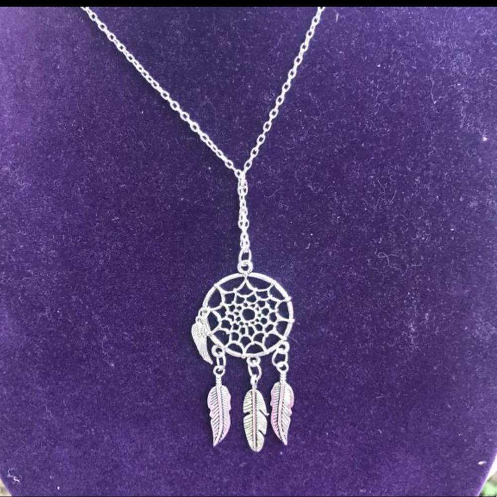 Dream catcher necklace